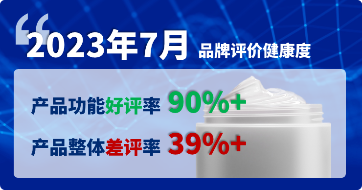 2023年7月品牌评价健康度